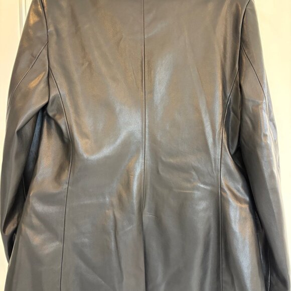 GAP Black Leather Jacket – Size S/P (New With Tags) - Picture 4 of 6